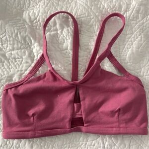 Pink bombshell bra